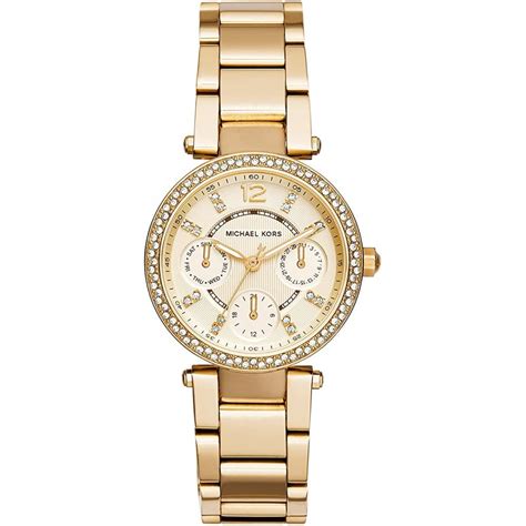 michael kors mk6056 gold parker watch